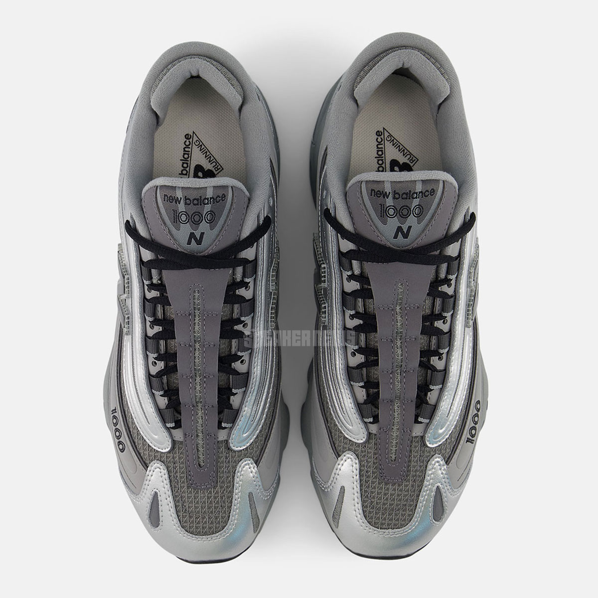 New Balance 1000 Silver Black Grey 6