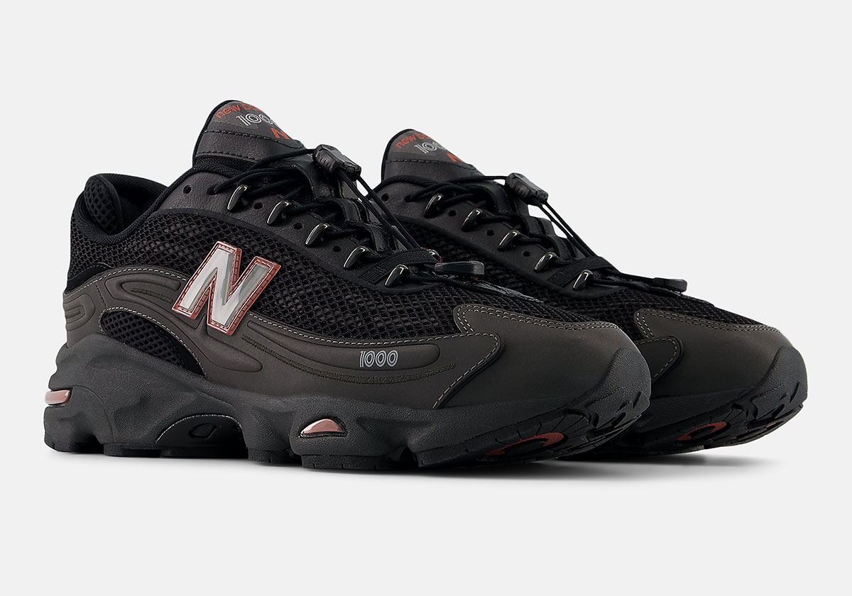 New Balance 1000g Black Metallic Red Rock U100010a 3