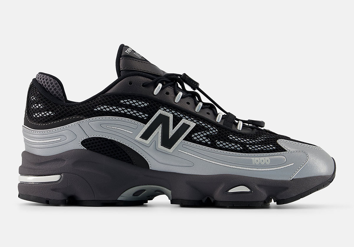 New Balance 1000g Silver Metallic Black U1000432 2