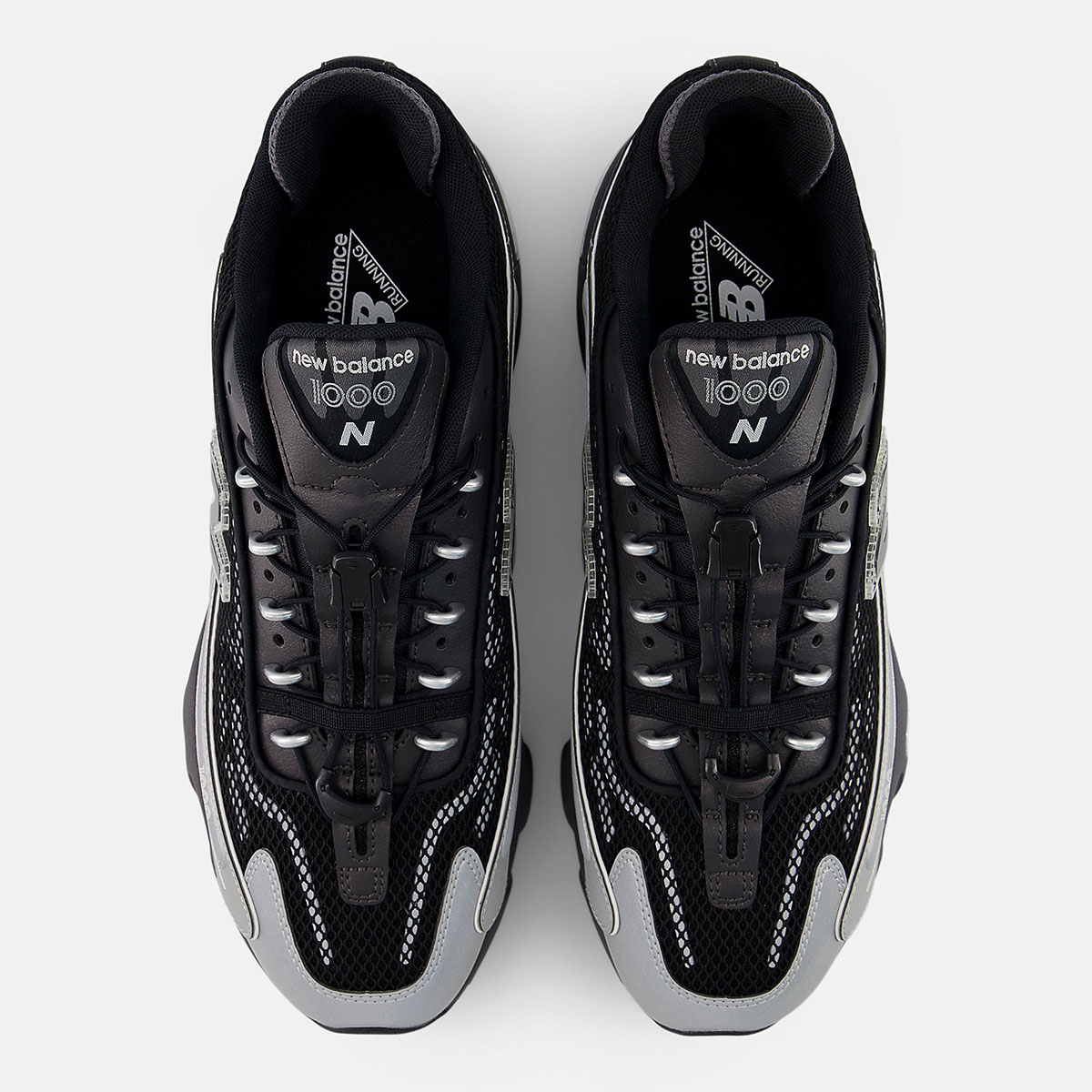 New Balance 1000g Silver Metallic Black U1000432 3