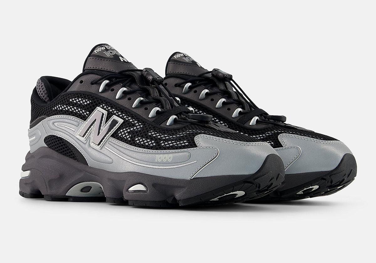 New Balance 1000g Silver Metallic Black U1000432 5