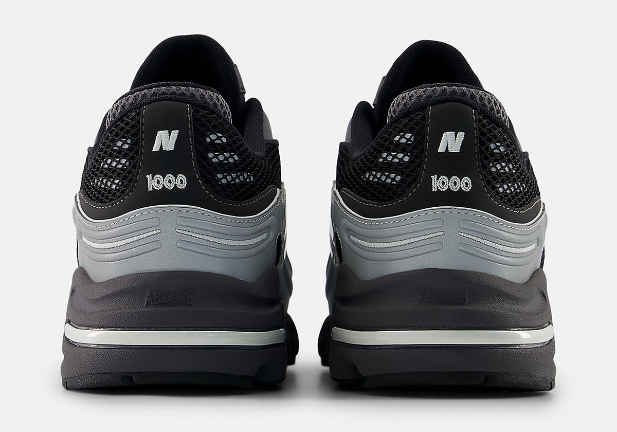 New Balance 1000g Silver Metallic Black U1000432 6