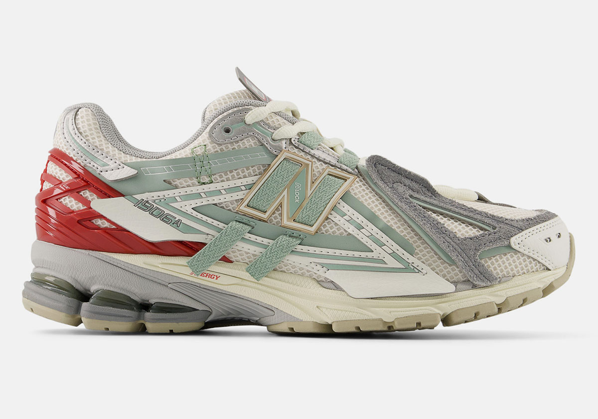 New Balance 1906a White Red Green 1