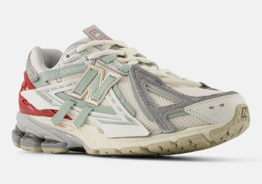 Red And Green Accent The Deconstructed New Balance 1906A