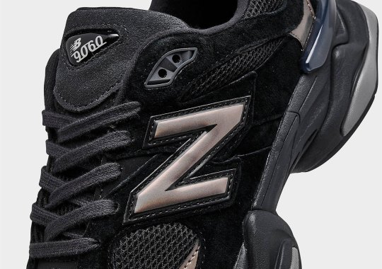 Copper Accents Touch Up A Black New Balance 9060