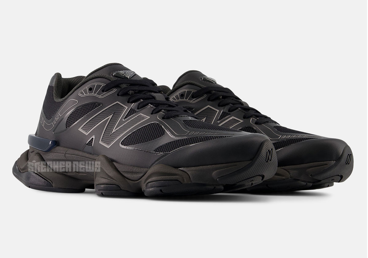 New Balance 9060 No Sew Black Brown 7