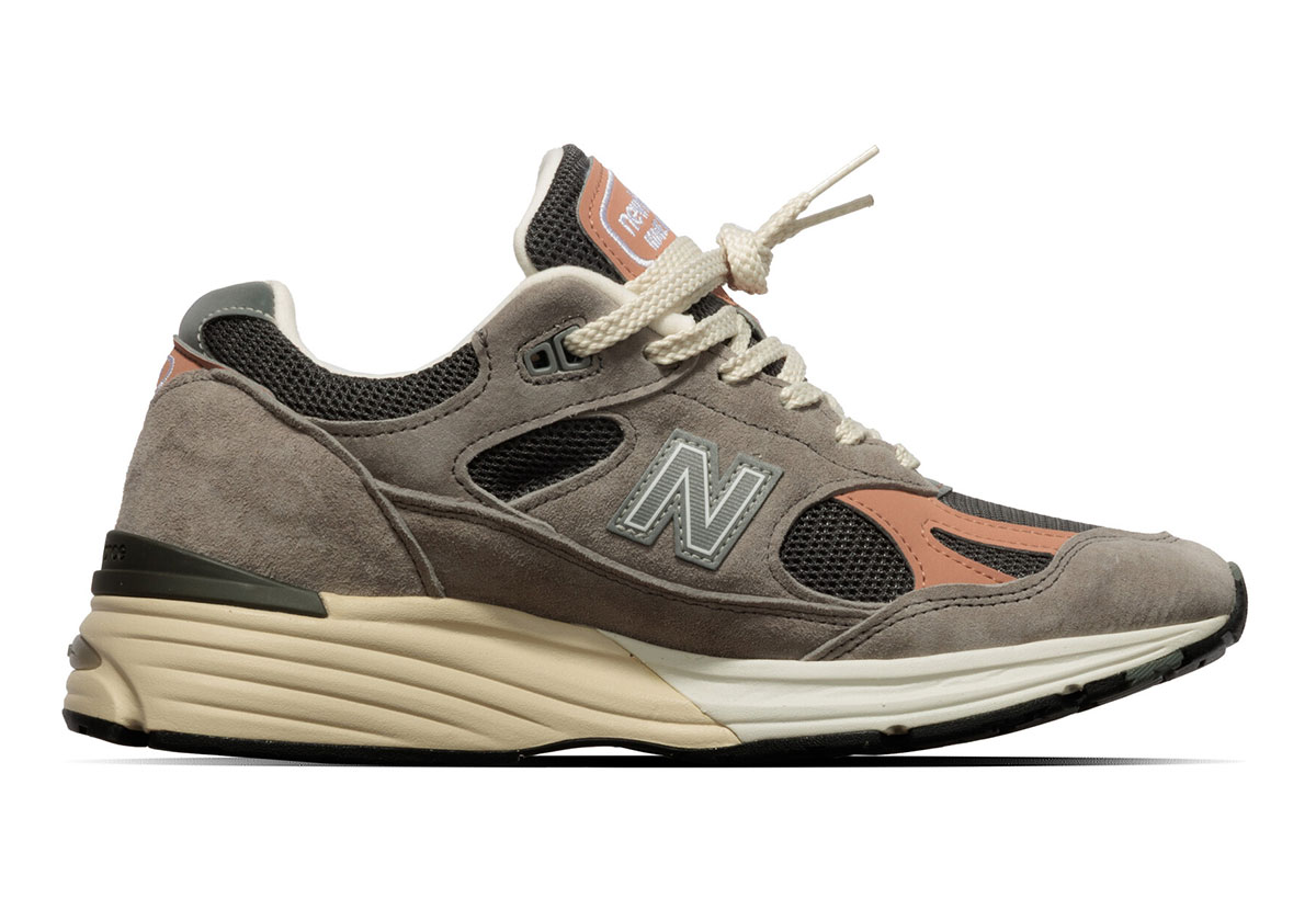 New Balance 991v2 Grey Salmon U991gc2 1