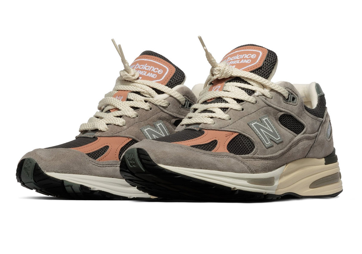 The New Balance 991v2 Looks To 2026 With A Fresh Peach And Grey