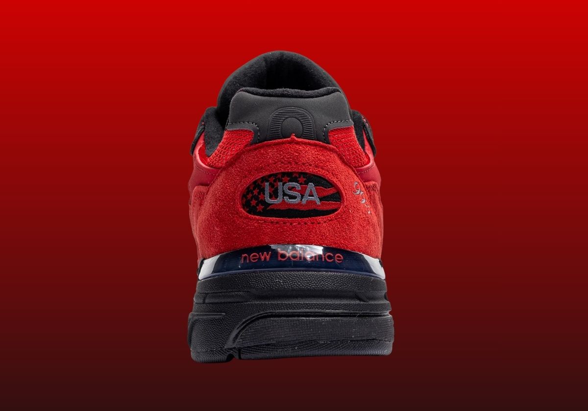 New Balance 993 Black Red 4