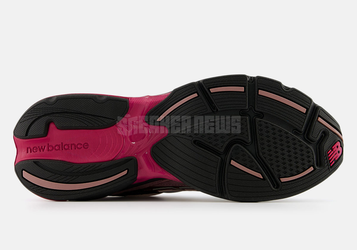 New Balance Abzorb 2010 Pink Maroon Black 4