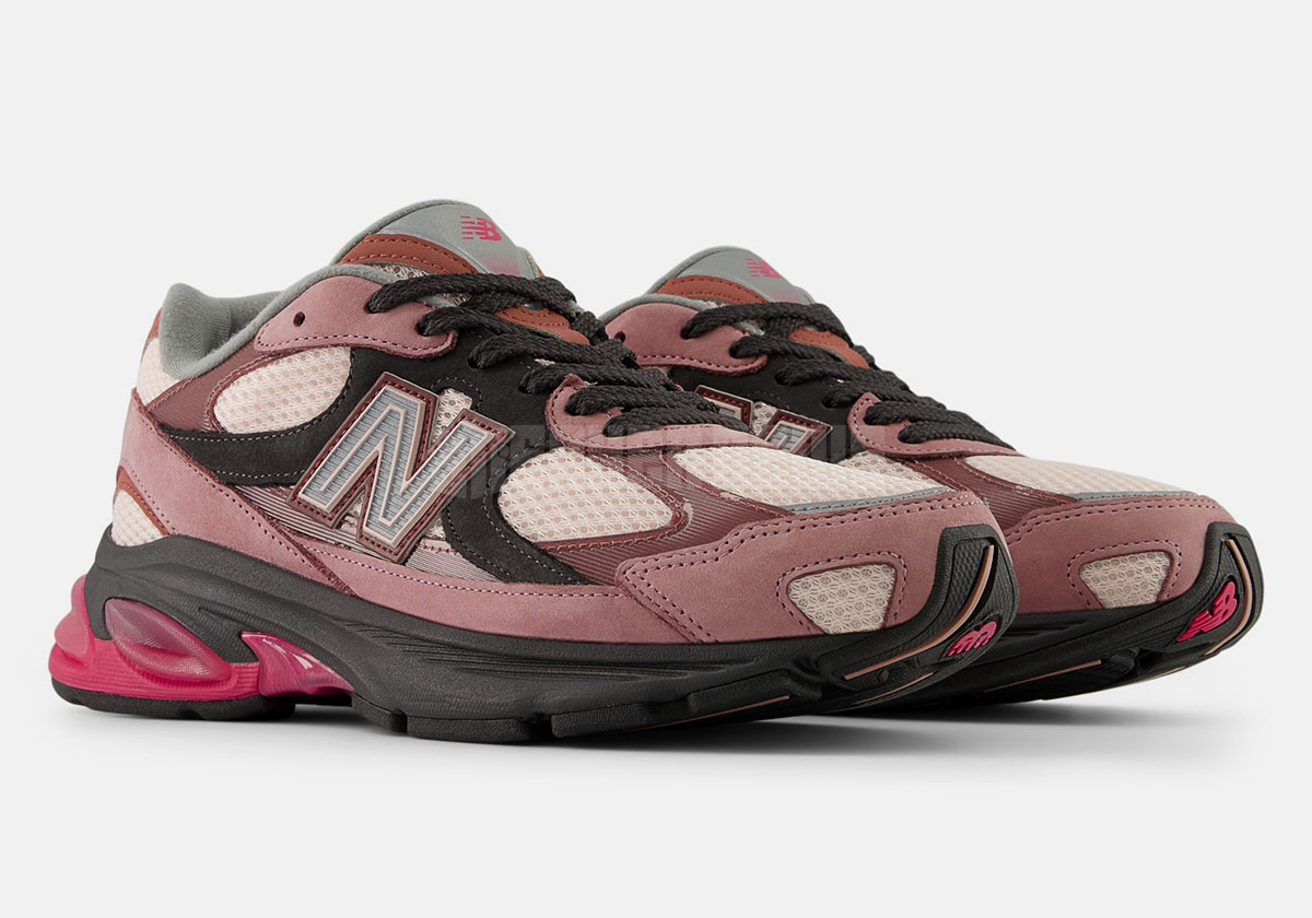 New Balance Abzorb 2010 Pink Maroon Black 5
