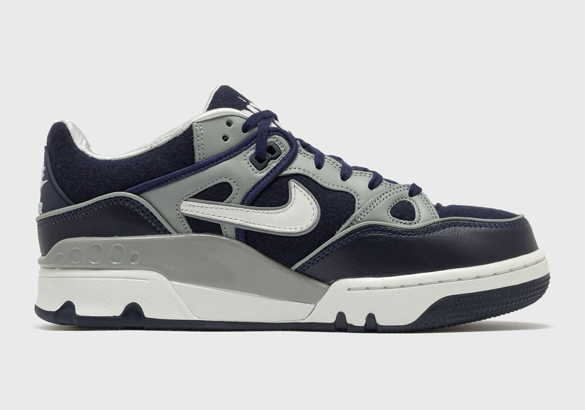 Nigo Nike Air Force 3 Midnight Navy Off White Shadow Grey Hv5032 400 1