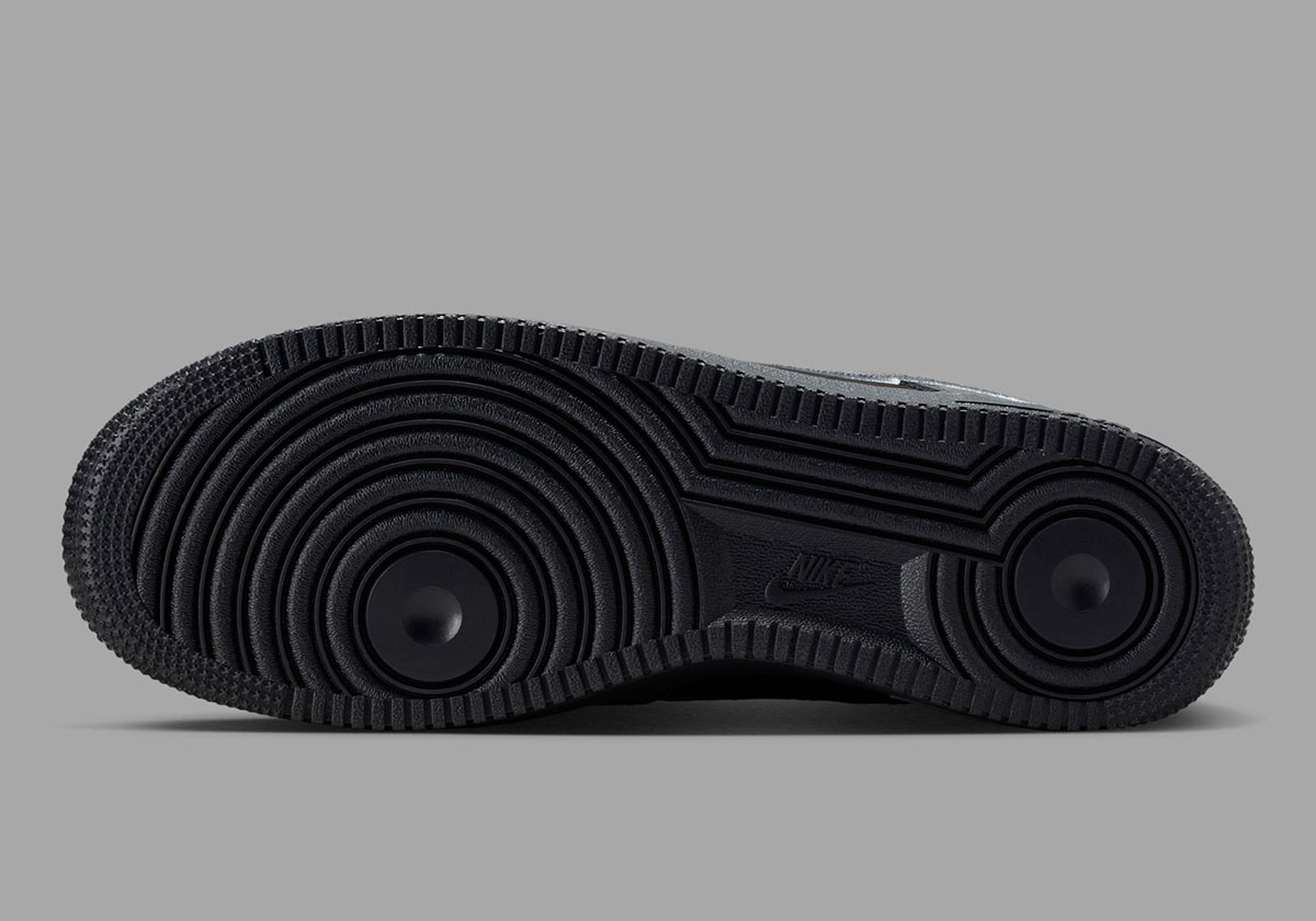 Nike Air Force 1 Low Black Dark Smoke Grey Ib6842 002 2