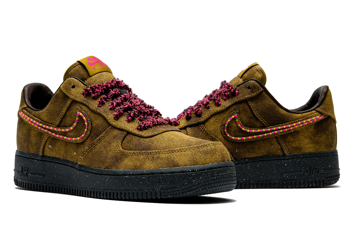 Nike Dips Into Distressed Aesthetics With The Air Force 1 Low "Boucle"
