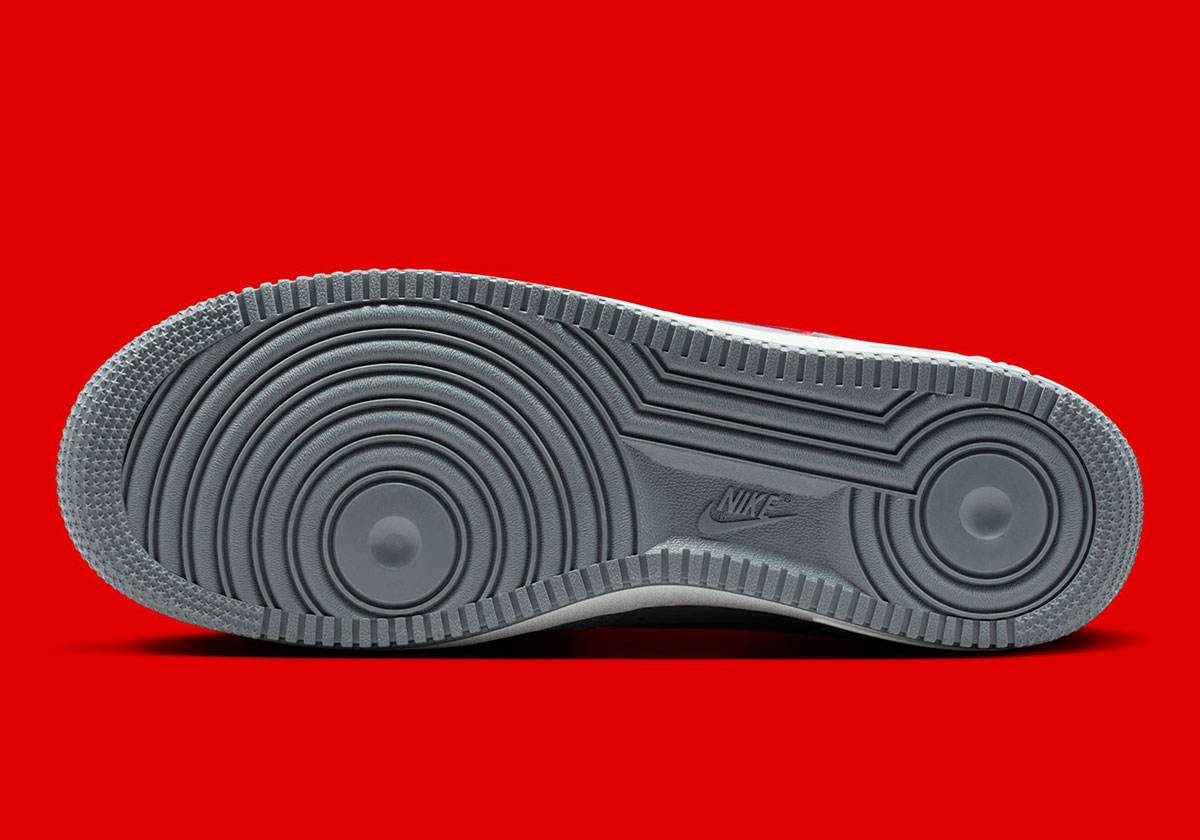 Nike Air Force 1 Low Cool Grey Team Crimson Summit White Rust Factor Ib6842 001 2