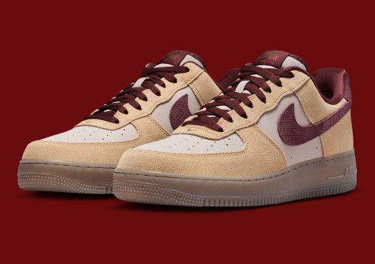 The Nike Air Force 1 Gives Workwear Vibes In Canvas And Suede