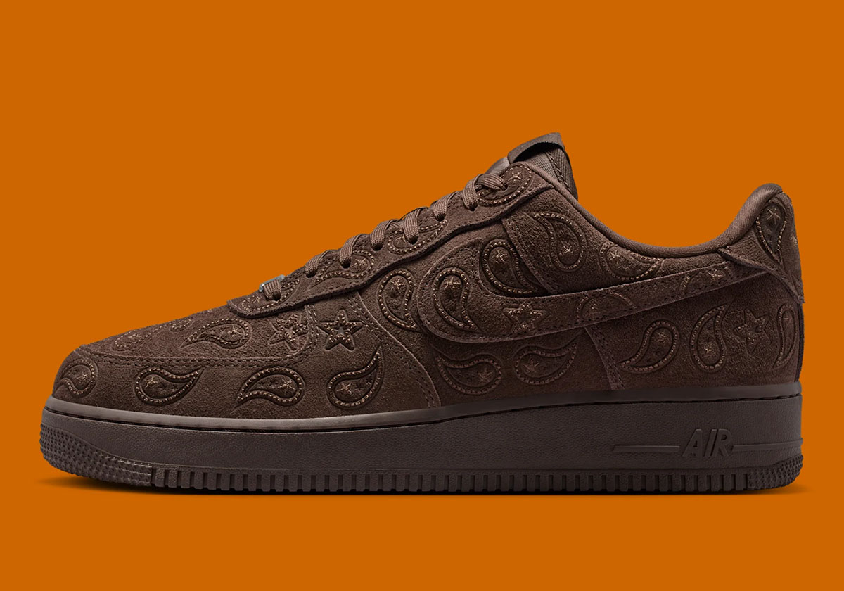 Nike Air Force 1 Low Paisley Baroque Brown Iu2363 200 8