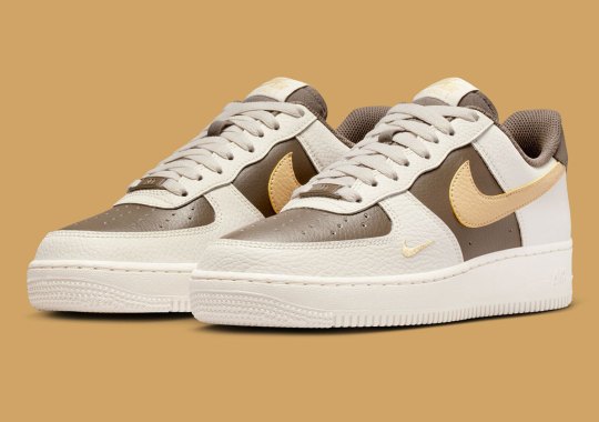 The Nike Air Force 1 Low Blends "Phantom" And "Ironstone"