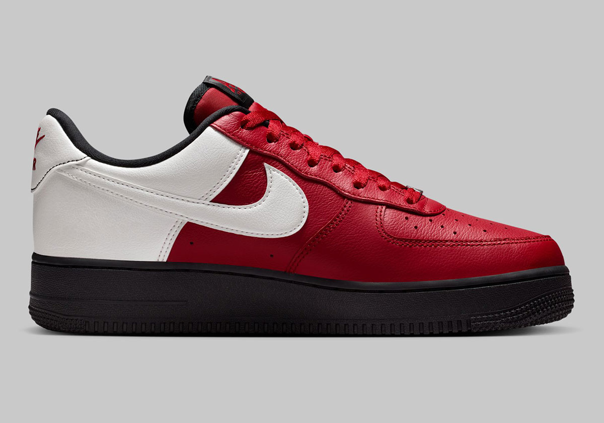 Nike Air Force 1 Low Scarface Gym Red Summit White Black Ib6847 600 3