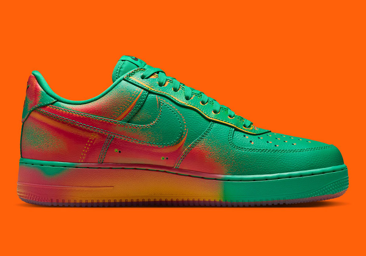 Nike Air Force 1 Low Stadium Green Orange Ib6834 300 4