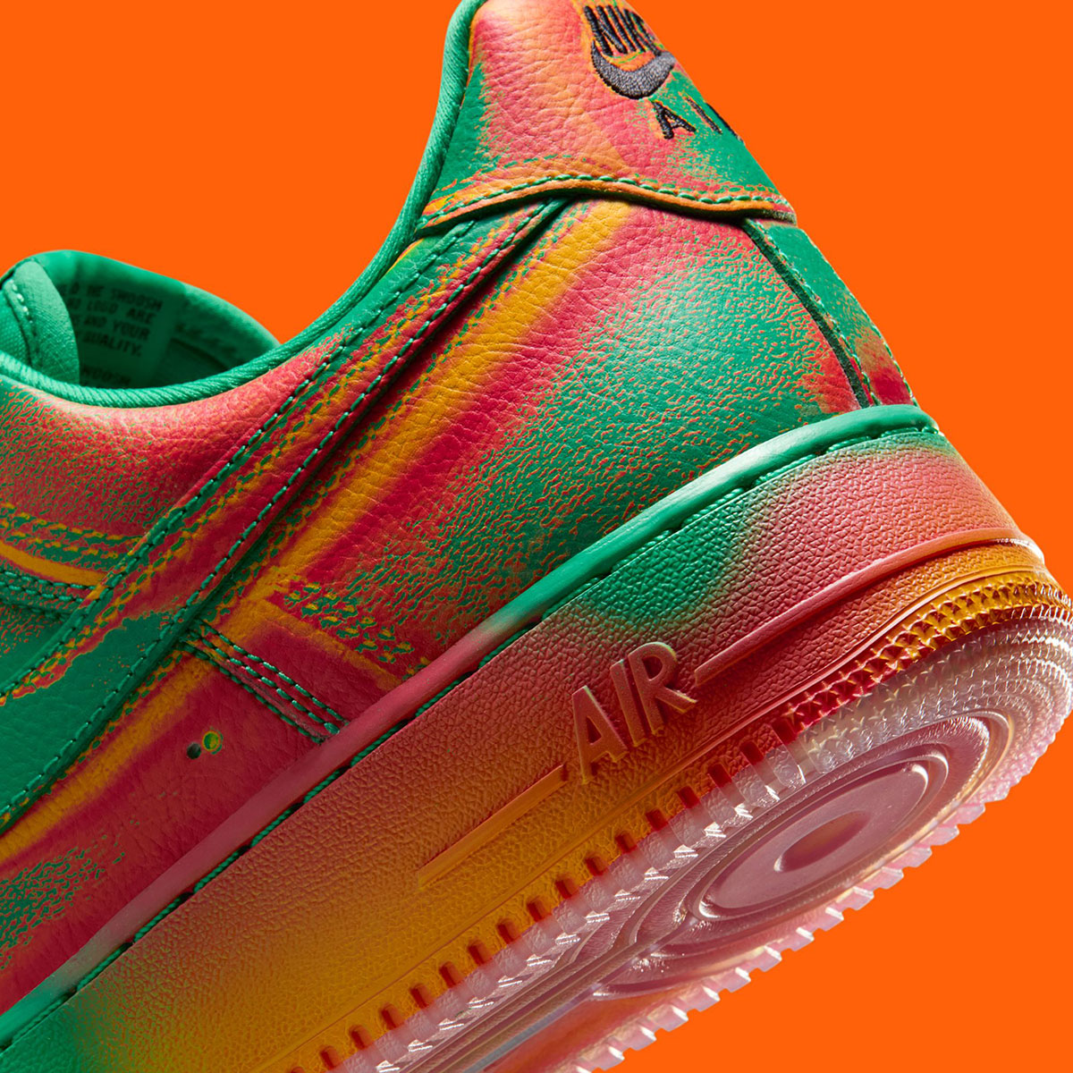 Nike Air Force 1 Low Stadium Green Orange Ib6834 300 9