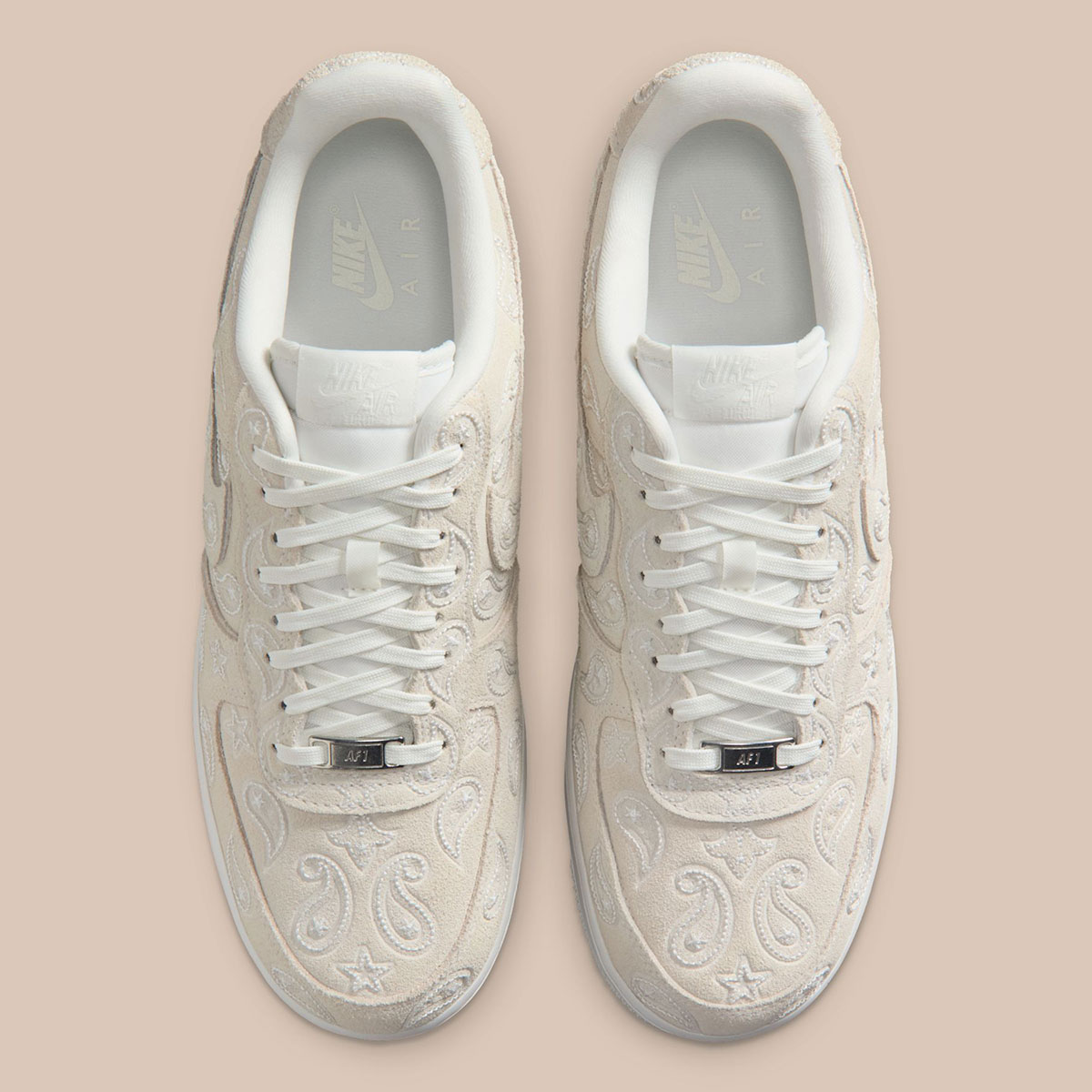 Nike Air Force 1 Low Suede Paisley Iu2363 100 4