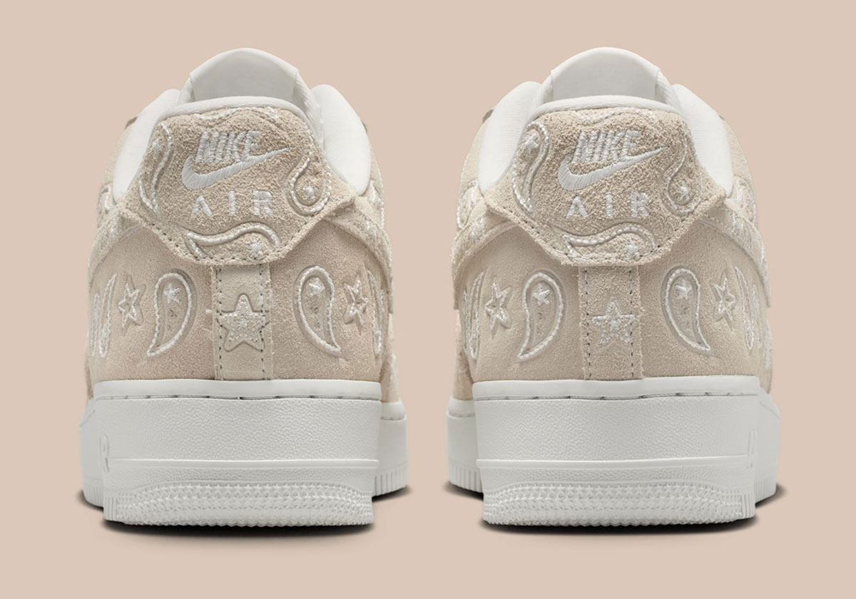 Nike Air Force 1 Low Suede Paisley Iu2363 100 6