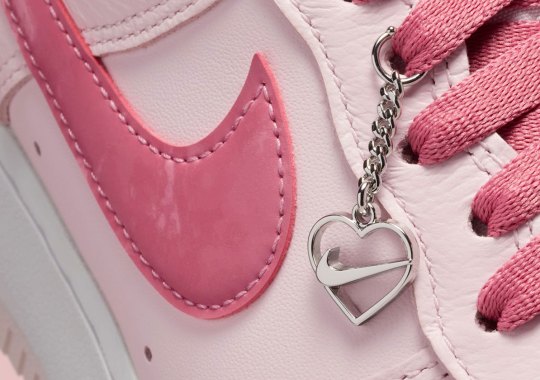 The Nike Air Force 1 Low Adds Heart Charms For Valentine's Day