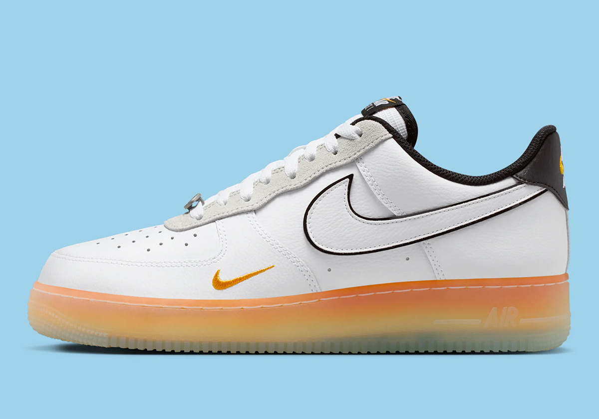 Nike Air Force 1 Low White Black Orange Peel Iq0228 100 1
