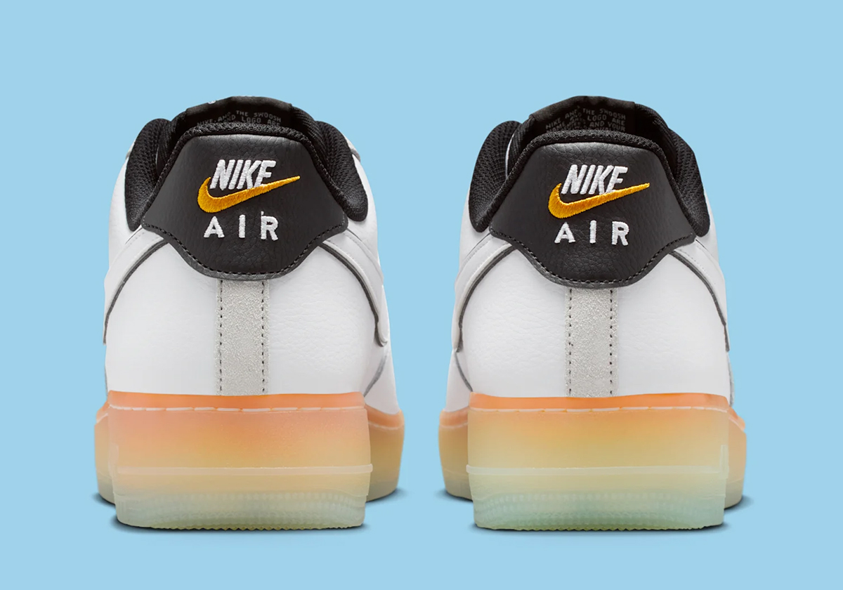 Nike Air Force 1 Low White Black Orange Peel Iq0228 100 4