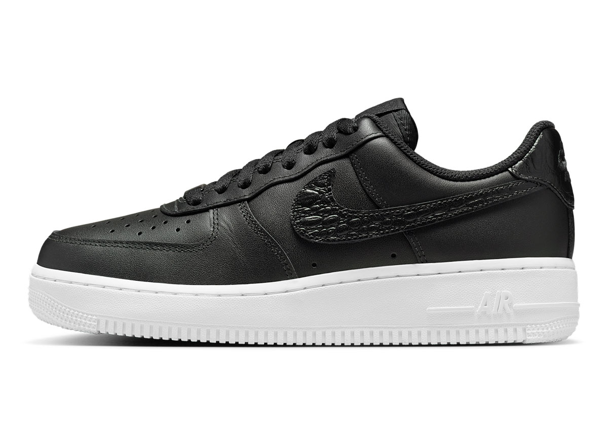 Nike Air Force 1 Pebble Croc Swoosh Io4837 001