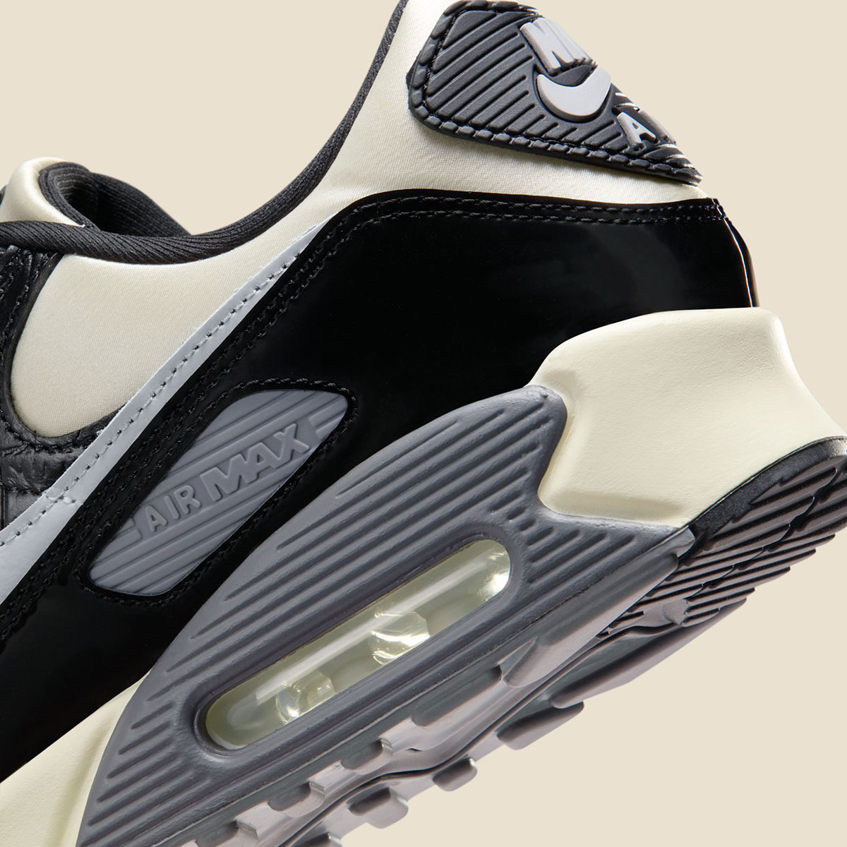 Кроссовки Nike Air Max 90 Coconut Milk черные Io4468 100 8