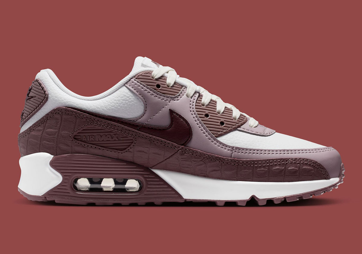 Кроссовки Nike Air Max 90 Tattoo Светло-фиолетовые или бордовые Crush Im3110 500 3