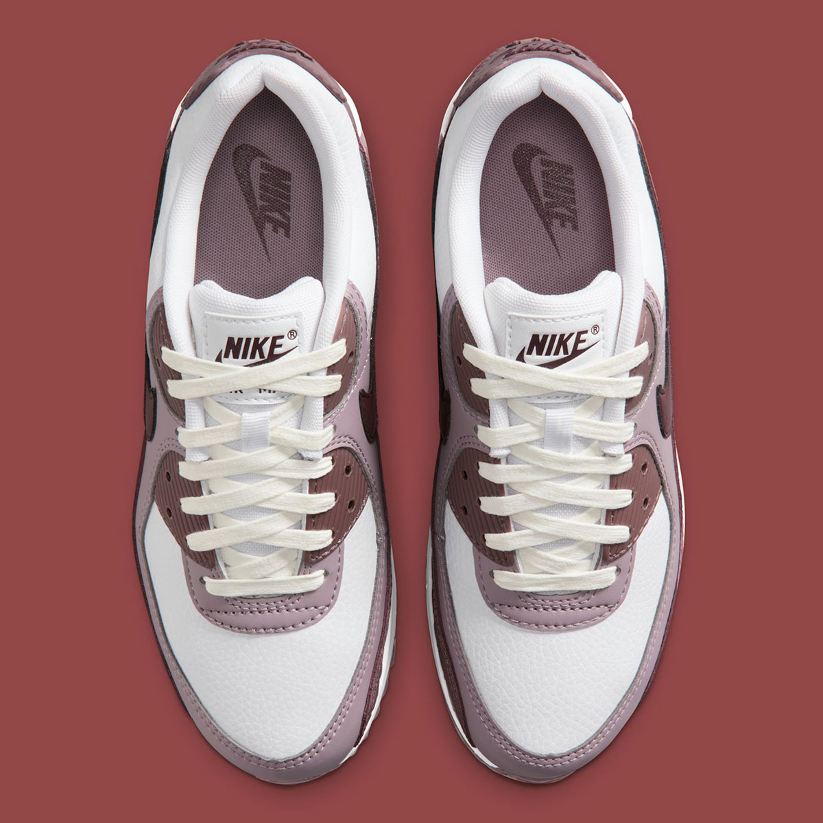 Кроссовки Nike Air Max 90 Tattoo Светло-фиолетовые или бордовые Crush Im3110 500 4