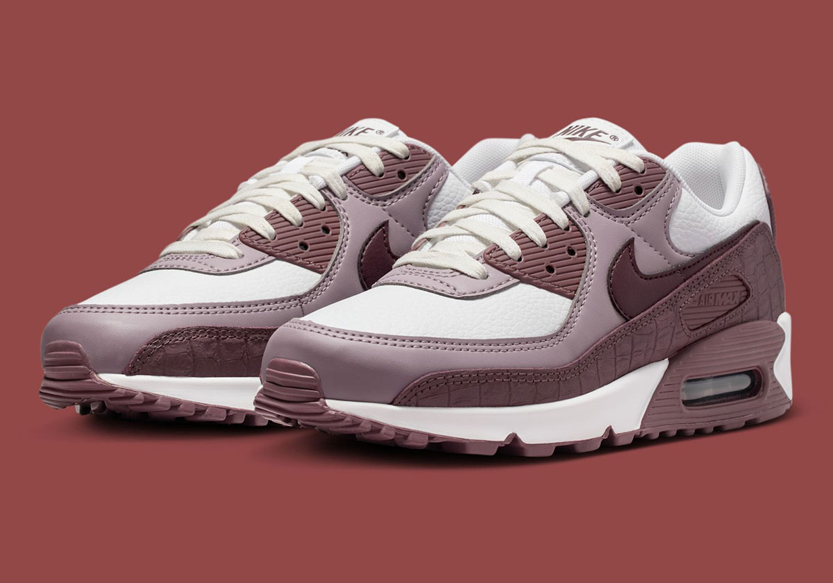 The Nike Air Max 90 Gets Another Croc Skin Colorway In "Tattoo"