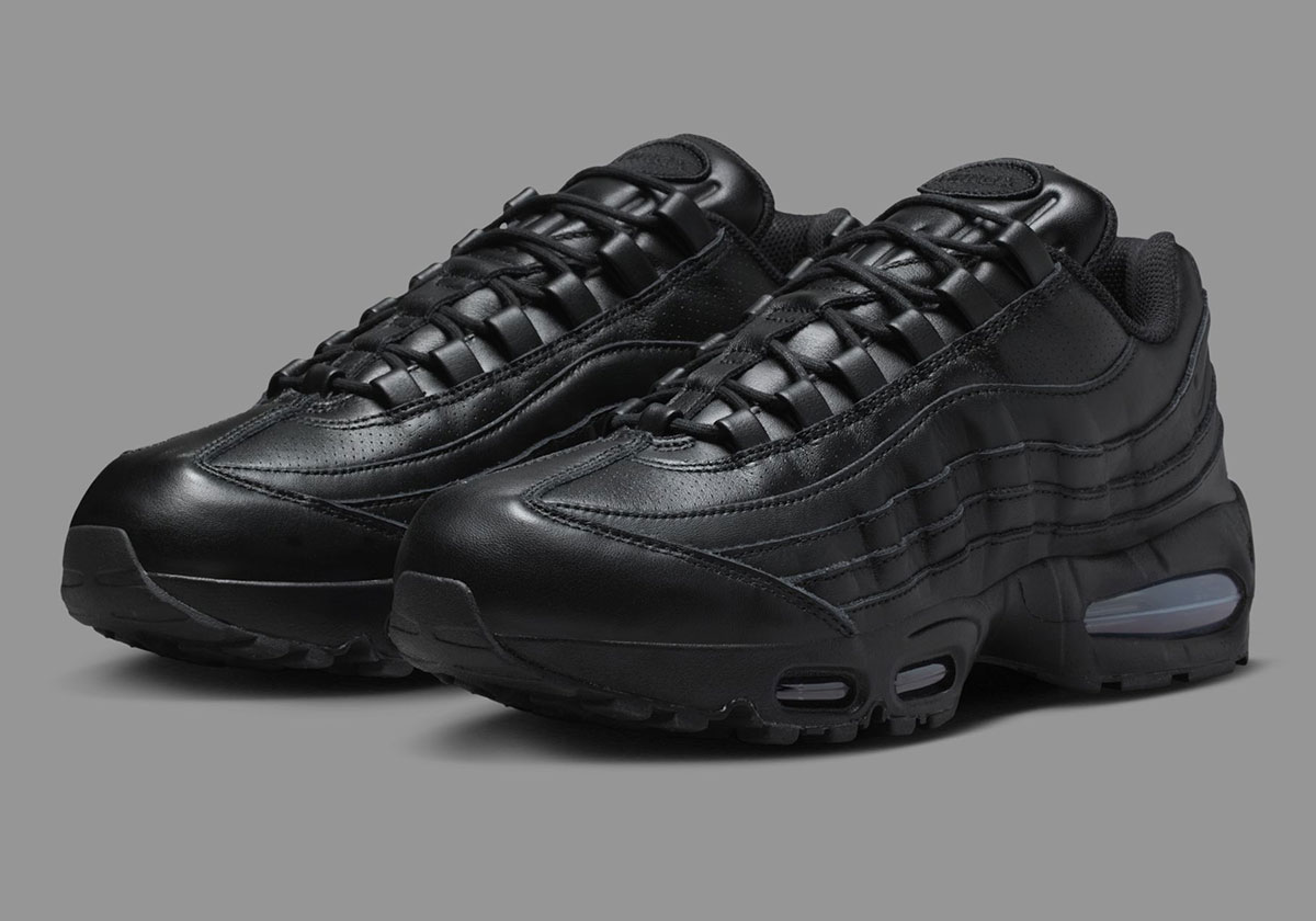 The Nike Air Max 95 Big Bubble “Black Leather” Drops On December 27th
