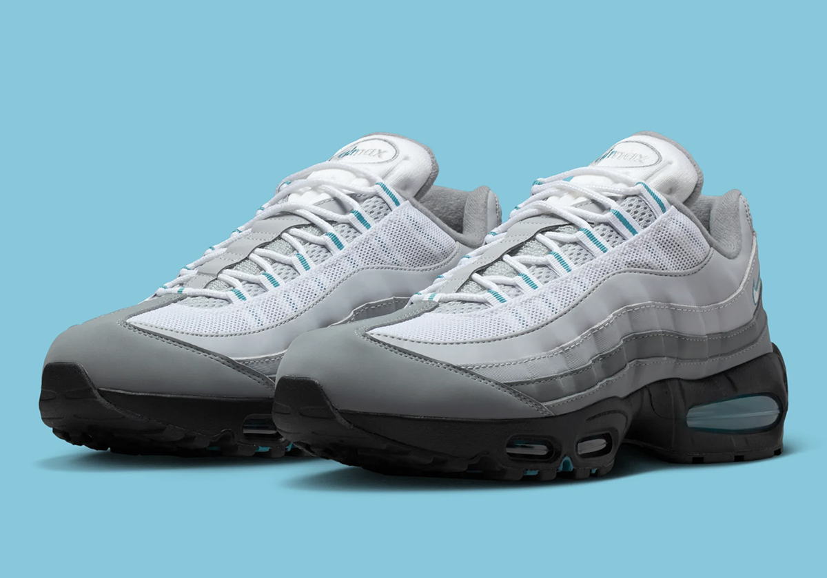 The Big Bubble Nike Air Max 95 Mixes Up “Mineral Teal”