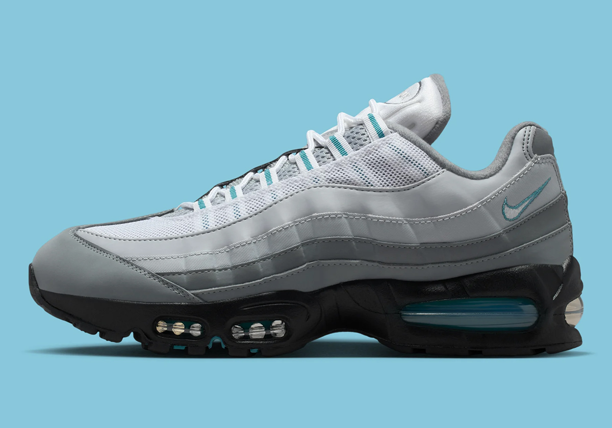 Nike Air Max 95 Big Bubble Cool Grey Mineral Teal Wolf Grey Metallic Silver Iq0285 065 8