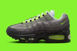 Good News: Nike Air Max 95 OG “Neon” Releasing In Kids Sizes In 2026