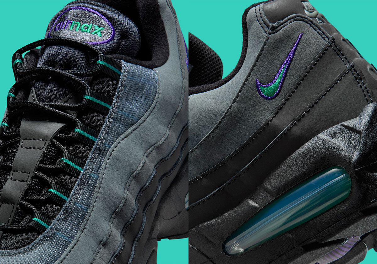 Nike Remixes The Air Max 95 OG "Grape" In Black