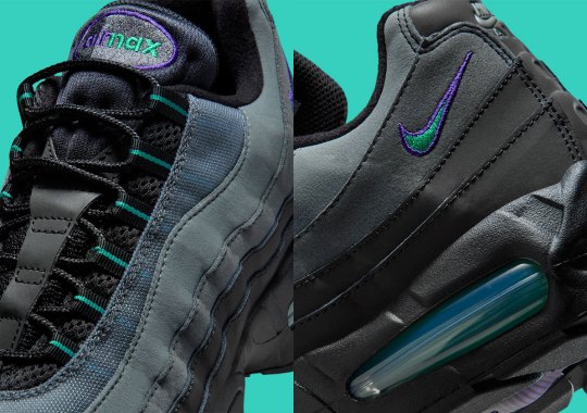 Nike Remixes The Air Max 95 OG "Grape" In Black