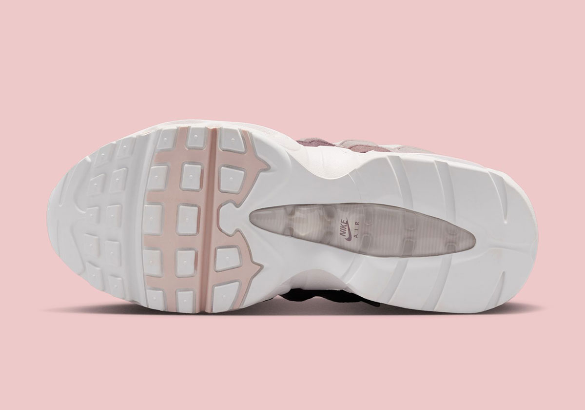 Nike Air Max 95 Gs Phantom Tattoo Moon Particle Silt Red Hf7054 012 2