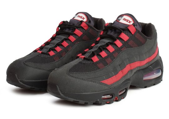 The Nike Air Max 95 Keeps Its Momentum Going In "Team Crimson"