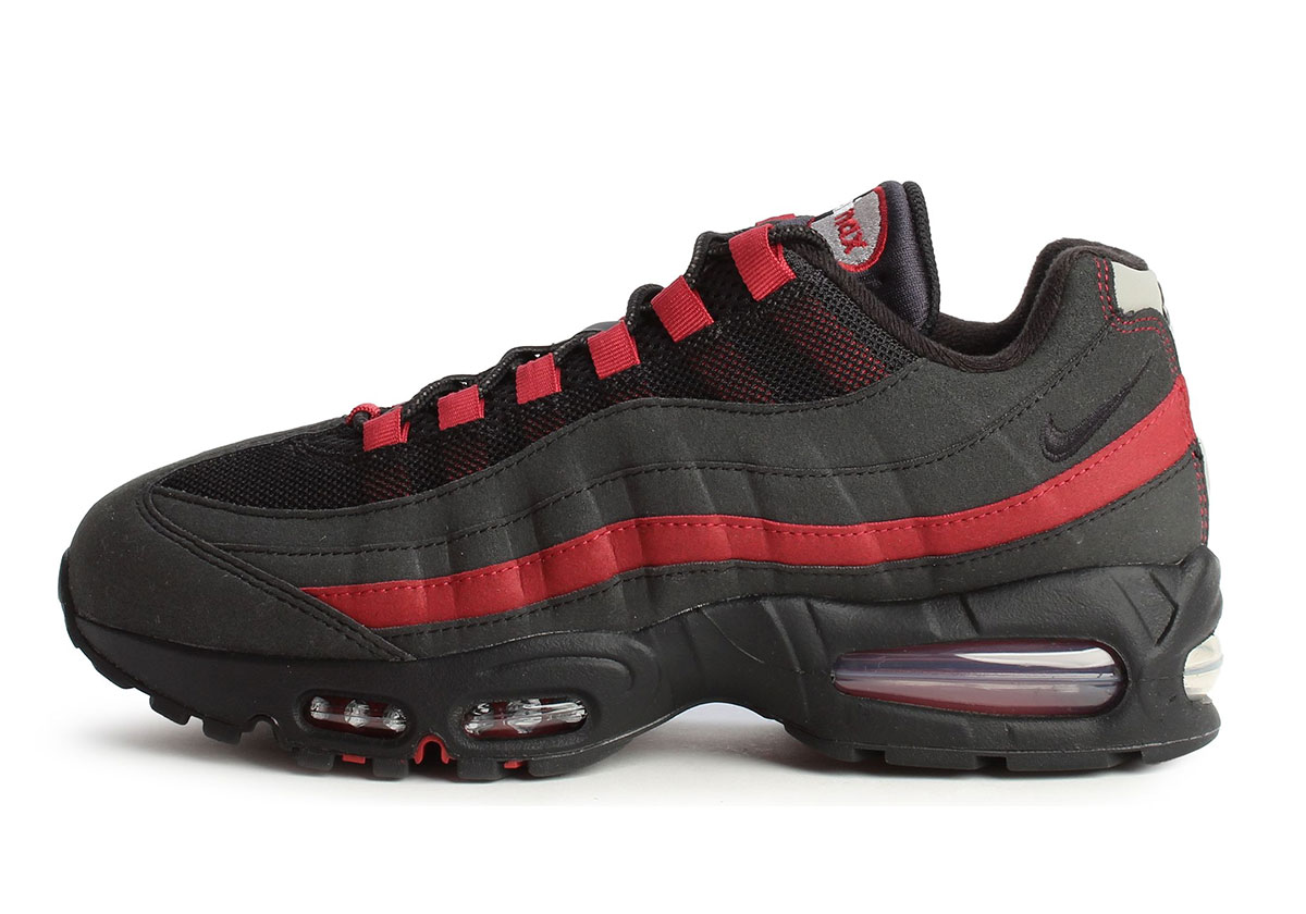 Кроссовки Nike Air Max 95 Og Black Team Crimson Wolf Grey Hm4740 008 2