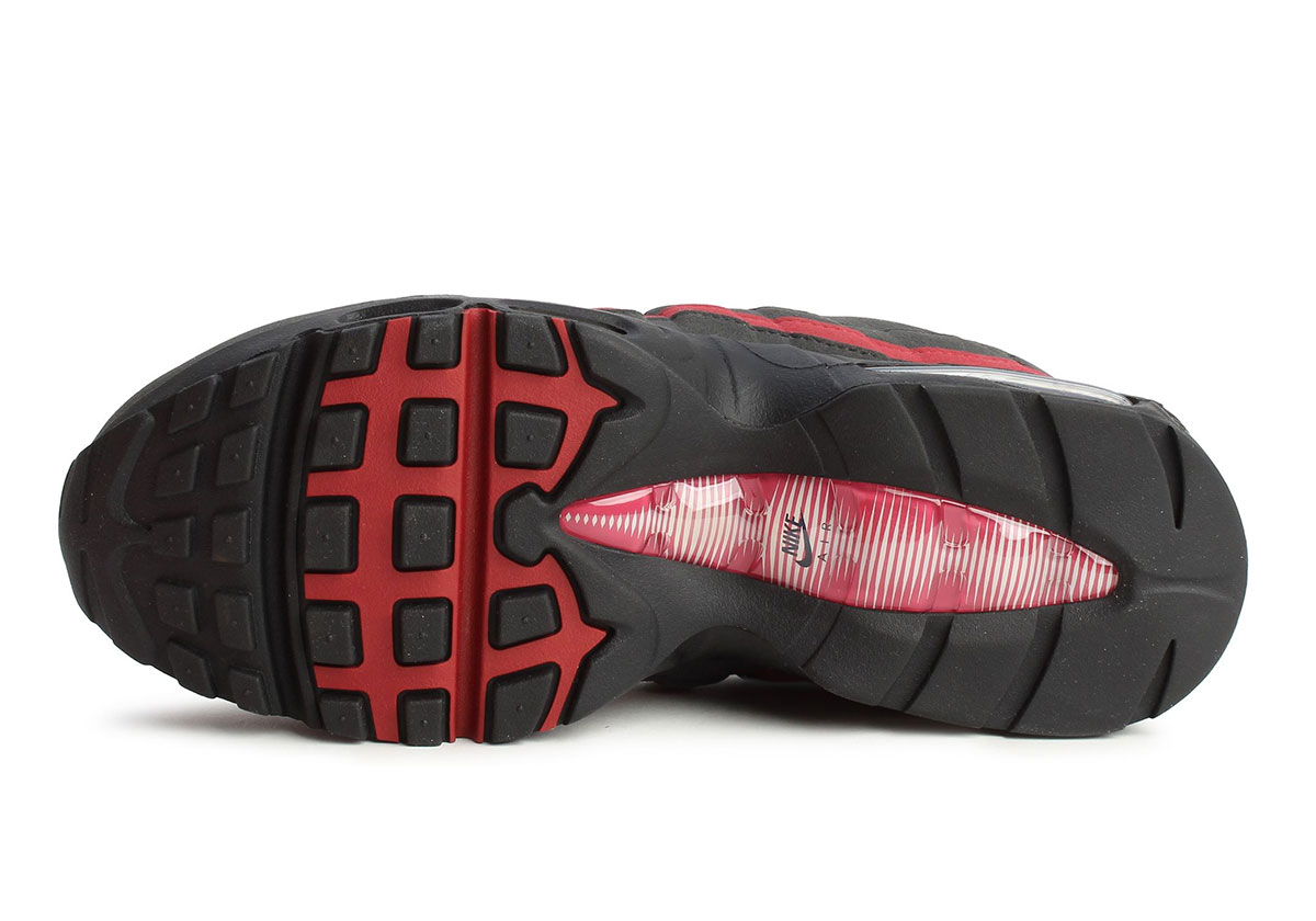 Кроссовки Nike Air Max 95 Og Black Team Crimson Wolf Grey Hm4740 008 3