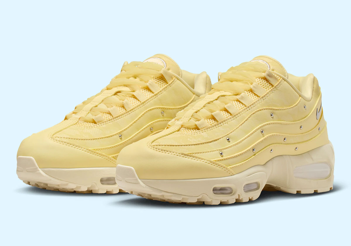 The Nike Air Max 95 Cops A Trendy “Soft Yellow” Makeover