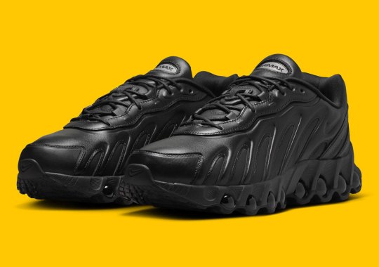Nike Air Max DN8 Goes Premium In All-Black Leather