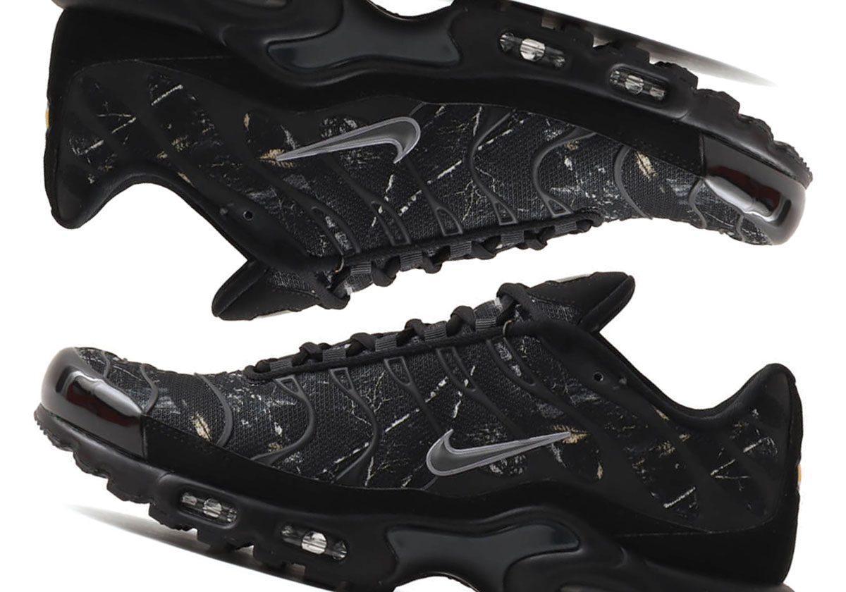 The Nike Air Max Plus Goes Incognito Mode With “Night Camo” Mesh