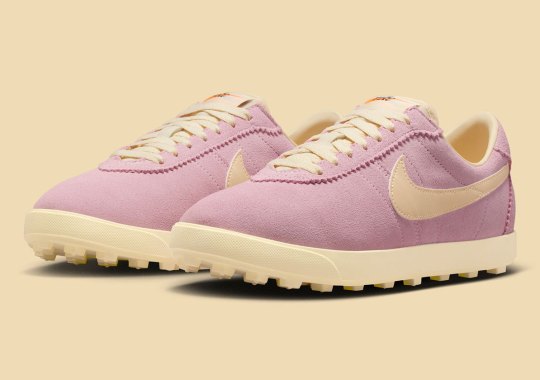 The Nike Astrograbber Dresses For An Early Spring In Pink Suede