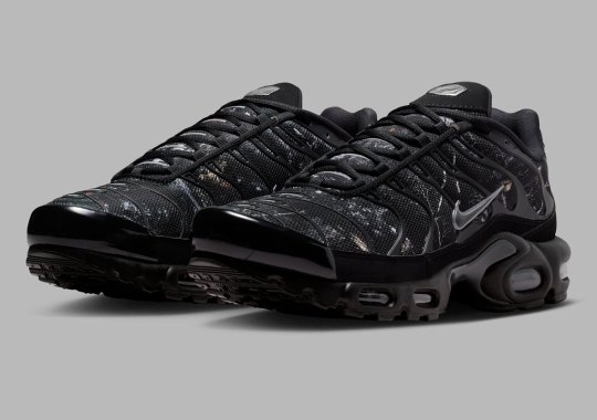 The Nike Air Max Plus Goes Incognito Mode With “Night Camo” Mesh